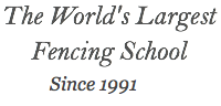 The world's largest fencing school